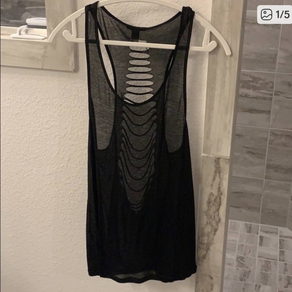 Forever 21 Cutout Tank Top
